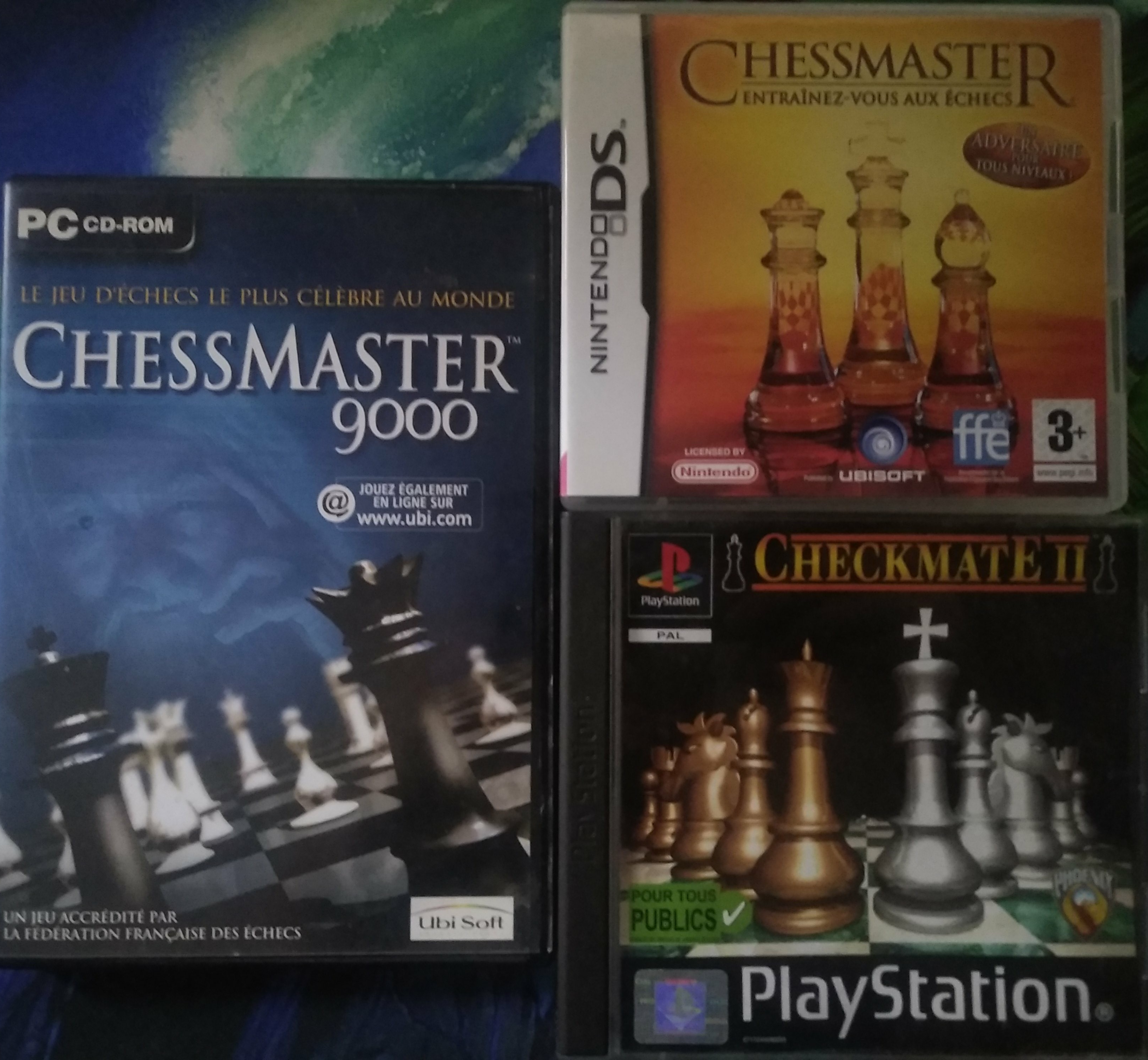 Collection jeux d'échecs